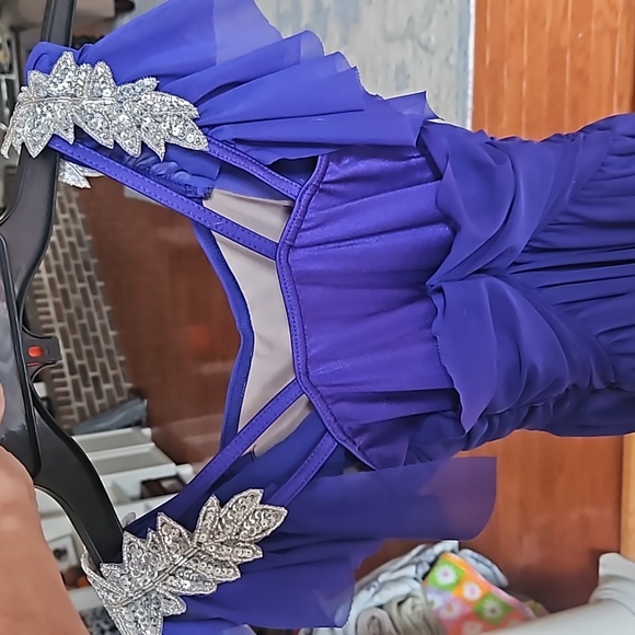 Royal Blue Dance Costume - Picture 3 of 7